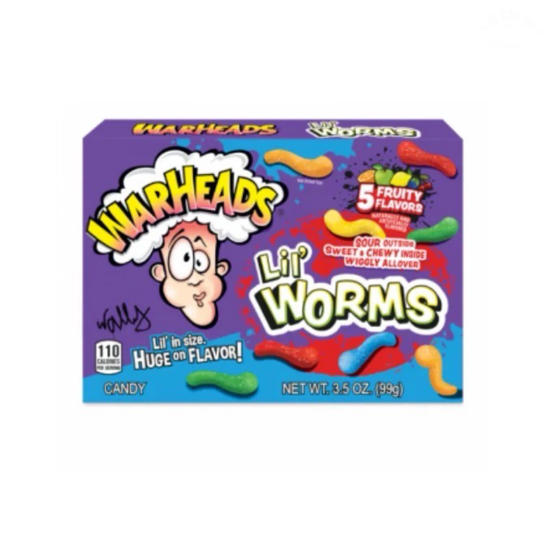 Warheads Lil`Worms Theatre 99g