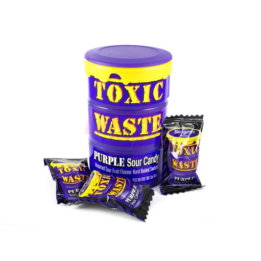 Toxic Waste Purple Sour Candy Drum 42g