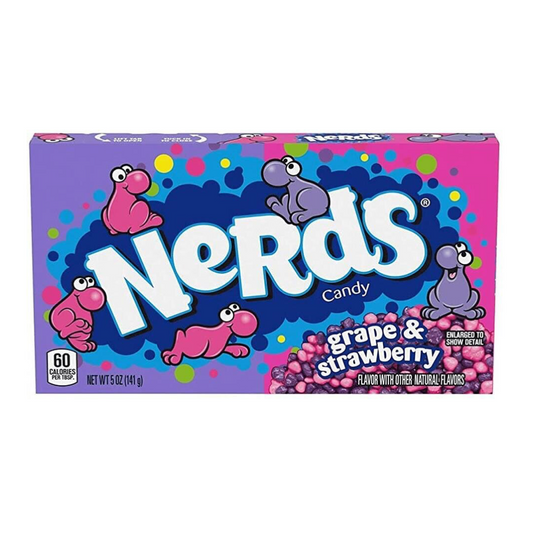 Nerds Grape&Strawberry 141g / Grossbritannien