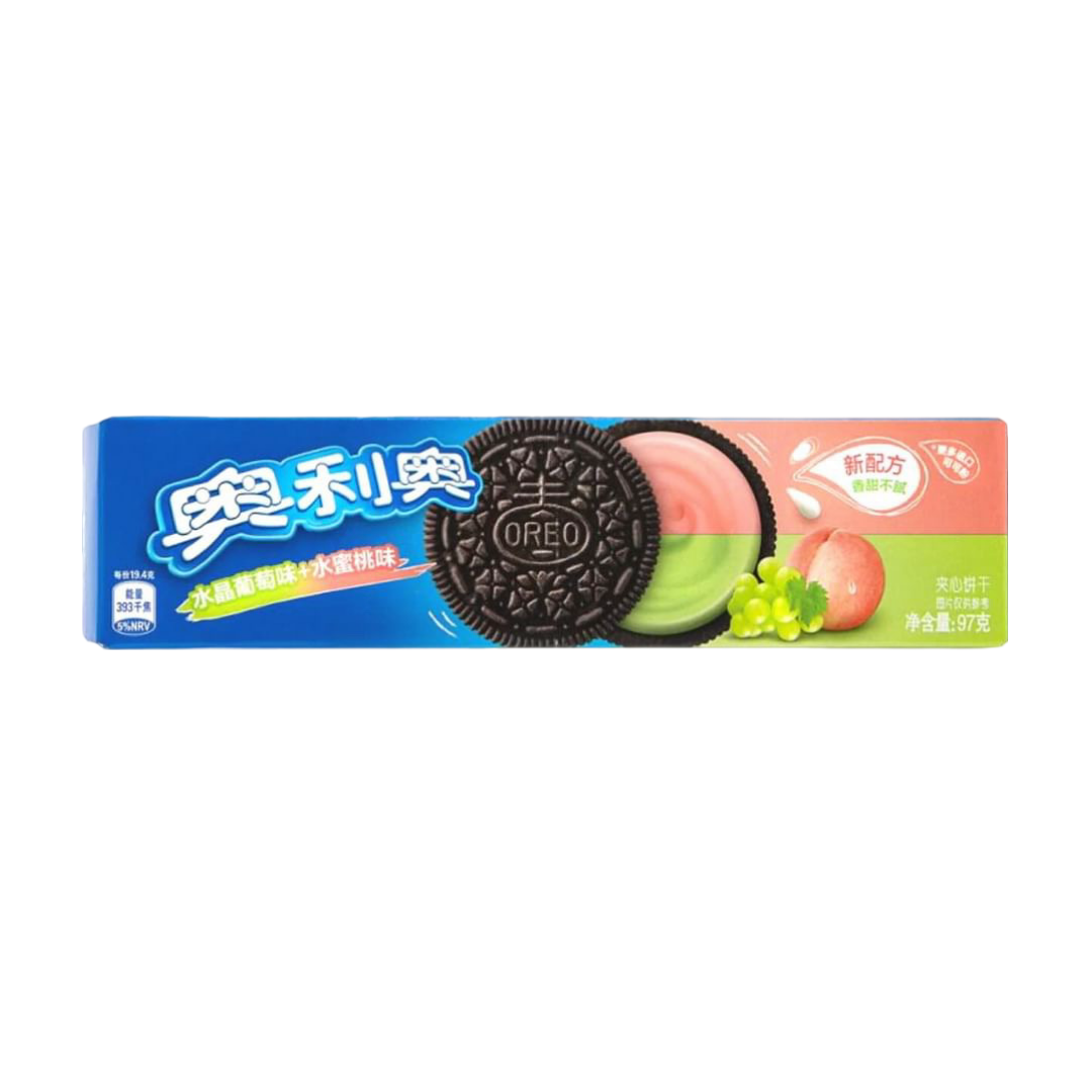 Oreo Crystal Grape & Peach 97g / China